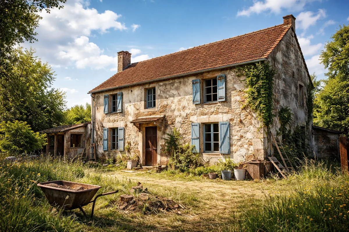Où trouver des maisons à rénover avec un budget de 100 000 €